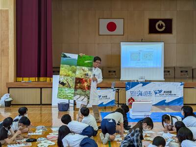 中村さんの説明をよく聞いて